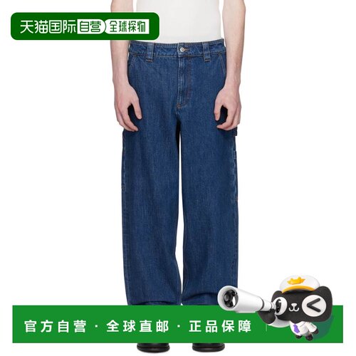 A.P.C. 男士 蓝色 Fergus牛仔裤 直筒裤 COHJKM08500