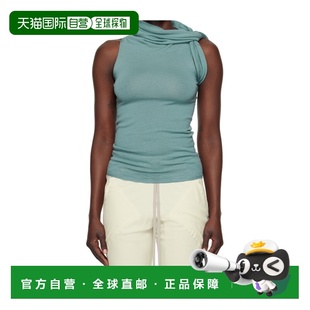 SS2025 RICK RP01E7666M66 女士背心吊带 绿色 OWENS