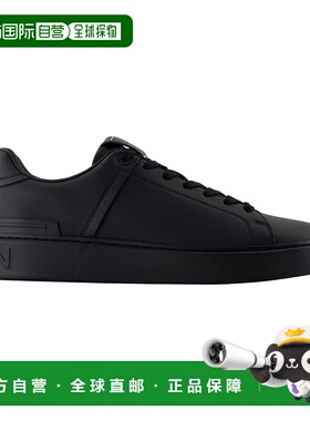 BALMAIN 男士休闲鞋 FM1VI288LVTR0PA AW2025 黑色 Sports shoes