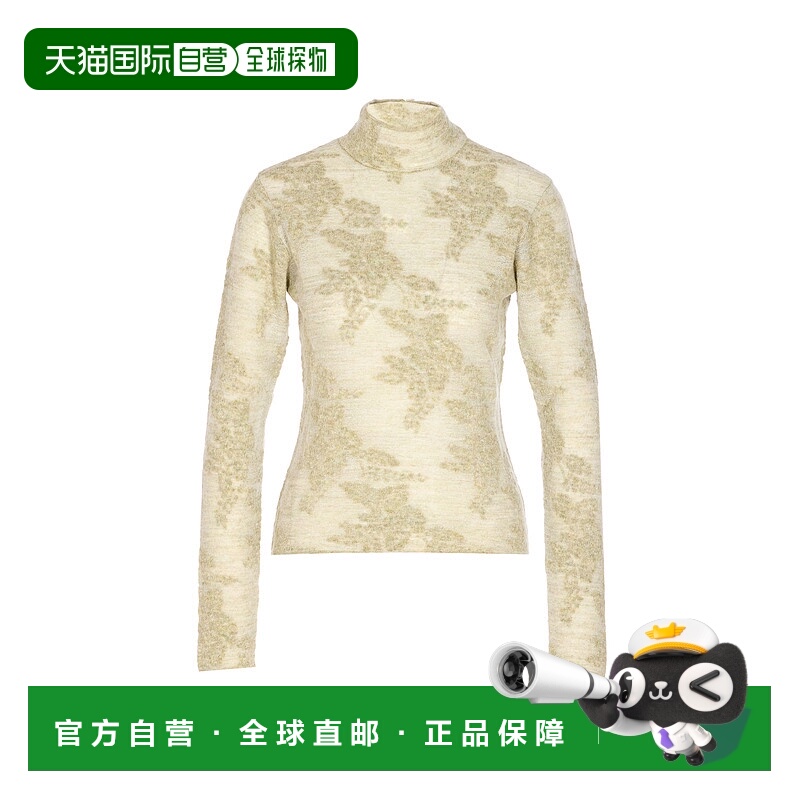 1h可退 GANNI 女士运动服 K2644728 AW2025 绿色 Green Sweater