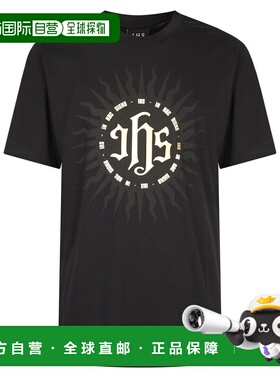 IHS 男士T恤 CIHS100999 AW2021 黑色 Printed cotton T-shirt