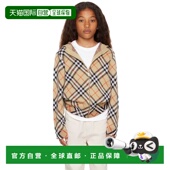 儿童连 巴宝莉 潮奢 1h可退 Check Burberry 驼色 Zip 女童 Wool