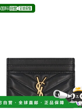 SAINT LAURENT 女士钱包 423291AAA441000 CO 黑色卡包