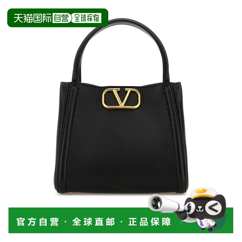 1h可退 VALENTINO 女士手提包 WB0R22IMZ0NO SS2025 黑色 Vlogo单