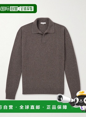 1h可退 潮奢 The Row 男士 Leach 羊绒Polo衫 1241Y120