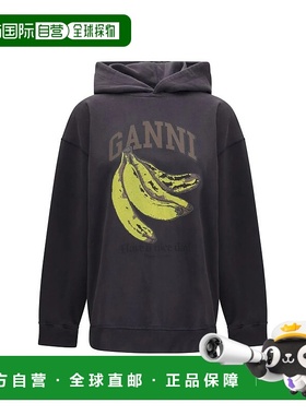 GANNI 女士针织衫 A1060025252 SS2026 黑色 Ganni Sweatshirts