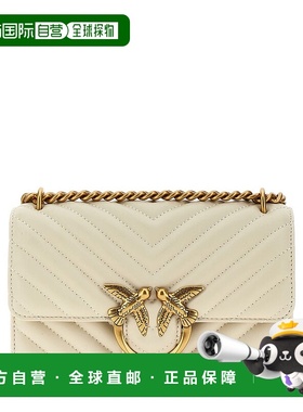 PINKO 女士斜挎包 100074A0GKZ14O CO 灰色 绗缝单肩包女包