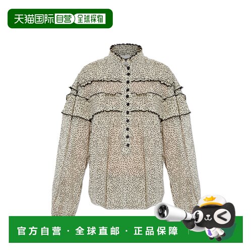 ISABEL MARANT ÉTOILE 女士衬衫 HT0914FAD3J03EECRUBLACK