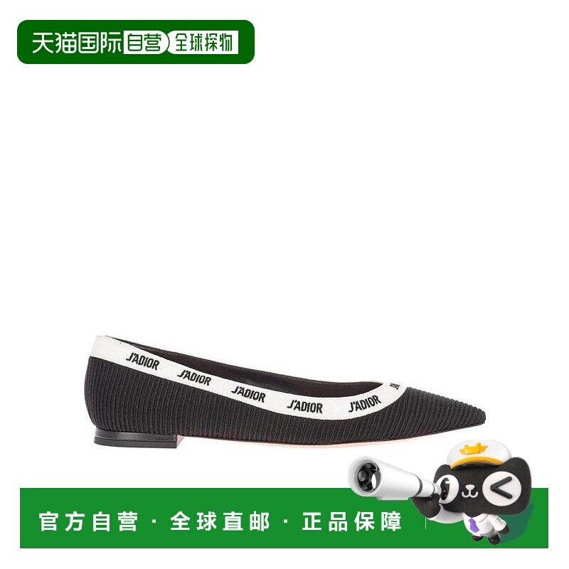 DIOR 女士休闲鞋 KCB486ECFS900 AW2020 黑色 黑色 J'Adior尖头平