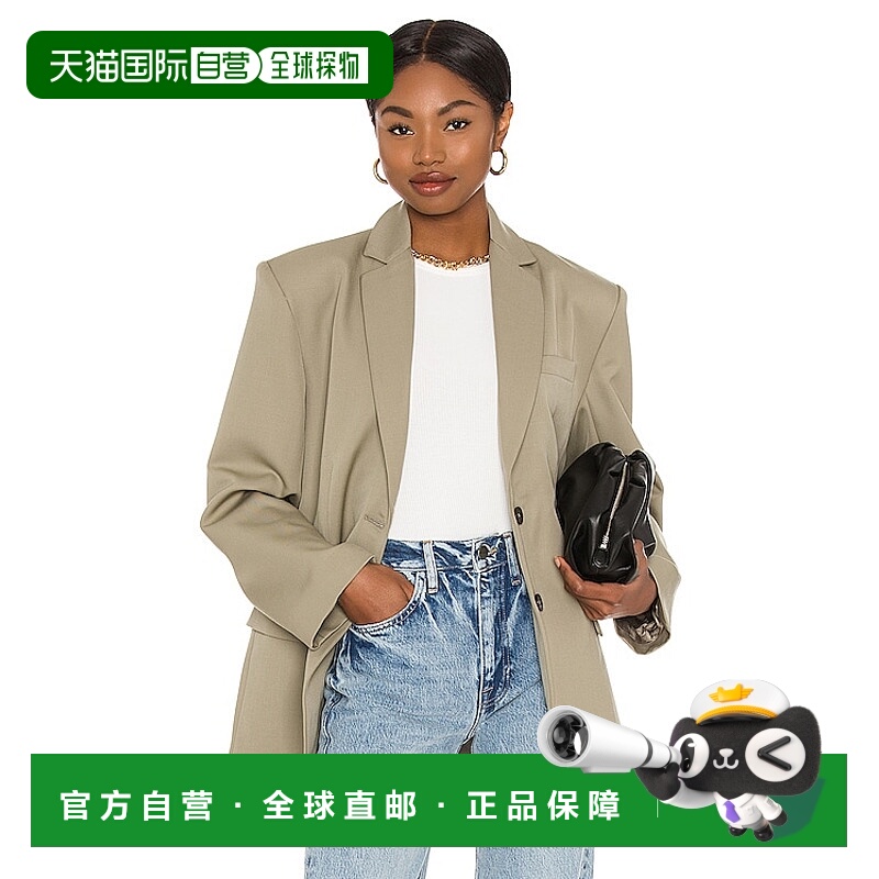 1h可退 潮奢 ANINE BING 女士 Quinn 西装外套 A017073250