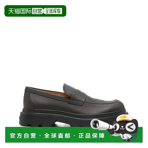 1h可退 TOD'S 男士休闲鞋 XXM24L0IL50UFSS808 AW2025 棕色乐福鞋
