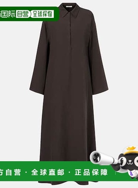 1h可退 潮奢 The Row 女士 Millen 真丝亚麻土耳其式长衫