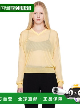 1h可退 潮奢 Tom Ford 汤姆 福特 女士 黄色 Mary 针织衫