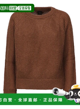 PINKO 女士针织衫 105532A2S5L81 AW2025 棕色 长袖毛衣