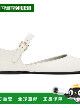 1h可退 潮奢 c.o. 女士 白色 Round Toe D'Orsay 芭蕾鞋 0169NAPI