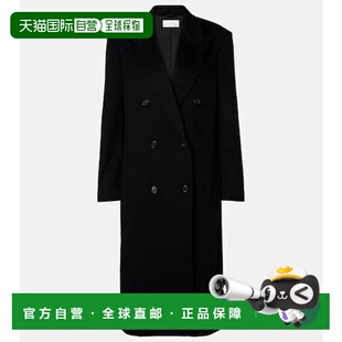 1h可退 潮奢 The Row 女士 Sandes 羊绒大衣 black黑色 舒适时尚