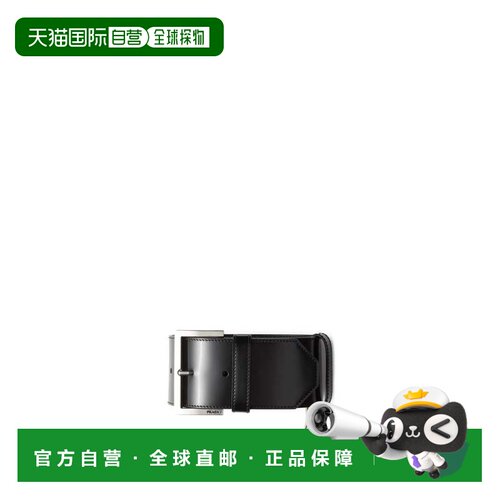 PRADA 女士腰带 1TW008ZO6F0002BLACK AW2024 黑色