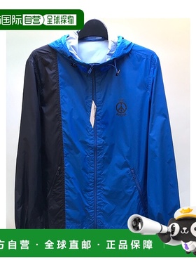 1h可退 MOSCHINO 男士夹克 MH60901T7452Y24 AW2022 蓝色 连帽休