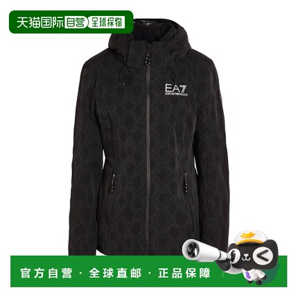 潮奢 Ea7 女士 Wear 雪白色运动装 black黑色 舒适时尚