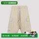SS2026 RICK 卡其色 短裤 RU01F2360TE138 OWENS 男士