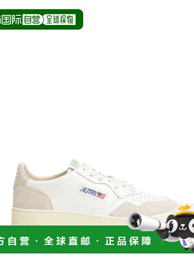 AUTRY 男士运动鞋 AULMLS14 SS2026 白色 Medalist Low Sneakers
