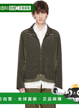1h可退 潮奢 RANRA 男士 卡其色 Wanderer Canvas Nylon 夹克 AMS