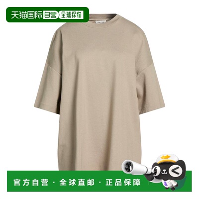 essentials fear of god 女士 T恤 brown棕色 舒适时尚