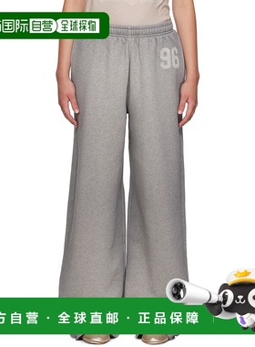 1h可退 潮奢 Acne Studios 艾克妮 女士 灰色徽标运动裤 AK0917