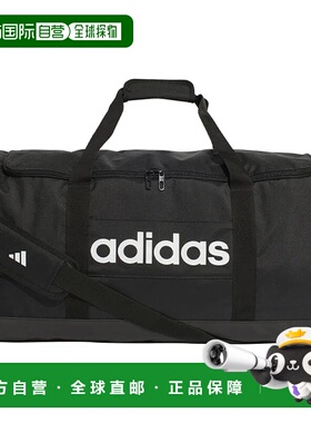 ADIDAS 男士运动包 JE8344NERO CO 黑色 BORSA LINEAR 65L斜挎包