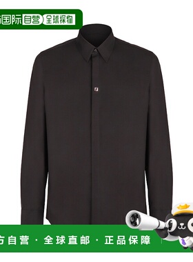 FENDI 男士衬衫 FS0585AVDLF0QA1 CO 黑色