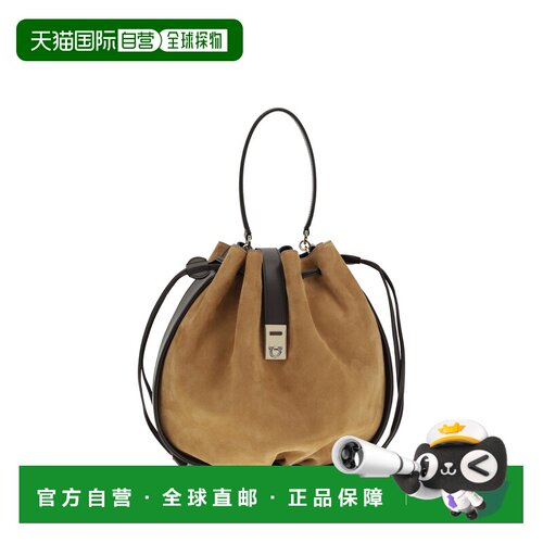 SalvatoreFerragamo菲拉格慕Hug女士水桶包 【付后1h可退】