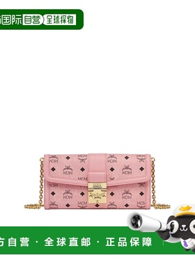 MCM 女士钱包 MYLDSXT01PZ001 AW2025 粉红色 Tracy Visetos 链式