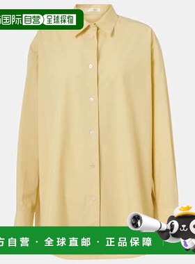 1h可退 潮奢 The Row 女士 Millerina 棉质衬衫 yellow黄色 舒适