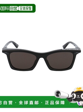 1h可退 BALENCIAGA 女士太阳镜 BB0099S001 AW2024 黑色 BALENCIA