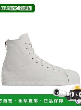 Y-3 男士运动鞋 JR4251 AW2025 白色 Nizzastar Hi 高帮休闲鞋