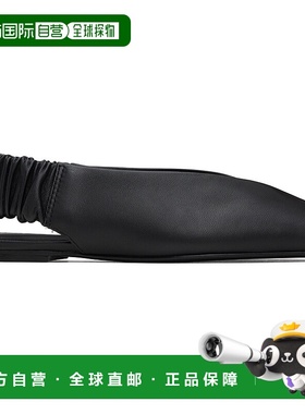 1h可退 潮奢 ST.AGNI 女士 黑色 Envelope Slingback 芭蕾鞋 R251