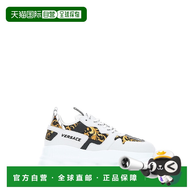 1h可退 VERSACE 女士运动鞋 DST030GDT21DBN9 SS2023 白色 VERSAC