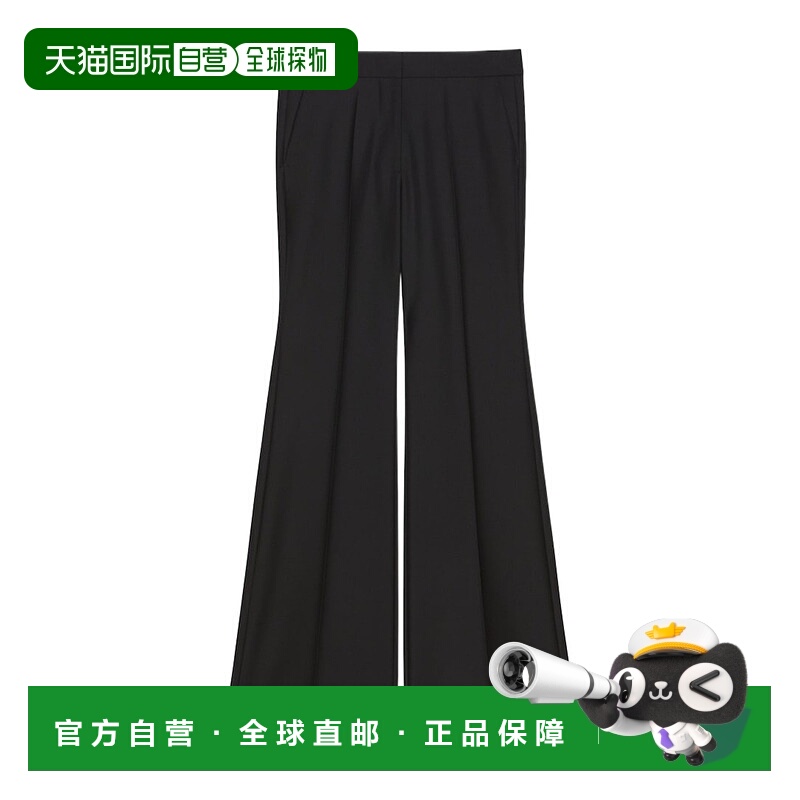 1h可退 GIVENCHY 女士休闲裤 BW514R100H001 AW2024 黑色 羊毛和