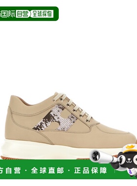 HOGAN女士运动鞋HXW00N056400ZLC023牛皮厚底