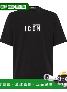 DSQUARED2 男士T恤 S79GC0102D20020900 CO黑色 短袖