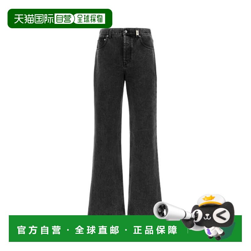 ALEXANDER MCQUEEN 男士牛仔裤直筒裤 801177QYABB1213 AW2024 - 实物图