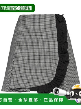 1h可退 潮奢 Msgm 女士 迷你半身裙 grey灰色 舒适时尚