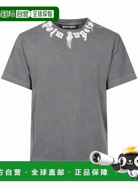 1h可退 潮奢 Palm Angels 棕榈天使 男士 灰色 Neck Logo Regular