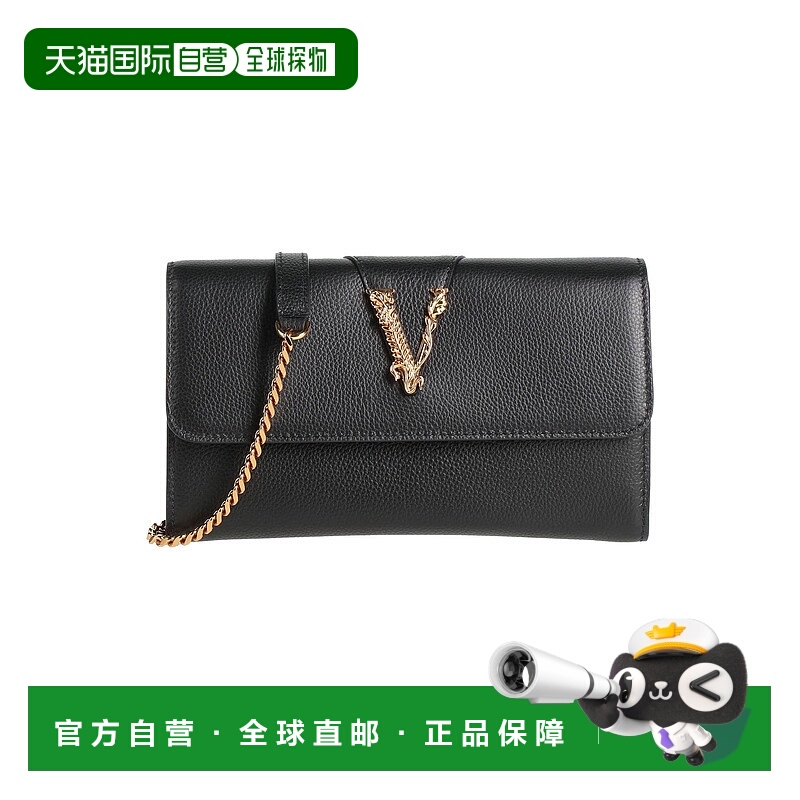 1h可退 潮奢 versace 范思哲 女士 Bags 斜挎包 black黑色 舒适时