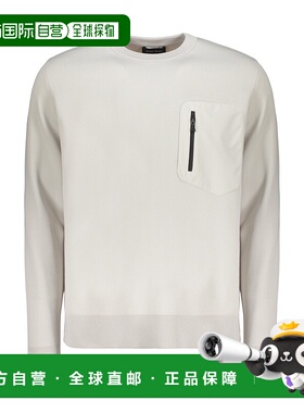 HERNO 男士针织衫 MG00001UL701589402 AW2023 白色长袖