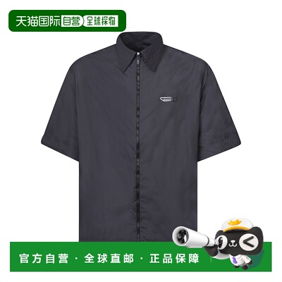 GIVENCHY 男士衬衫 BM60X214DG001 AW2023 黑色 Wide-cut jacquar