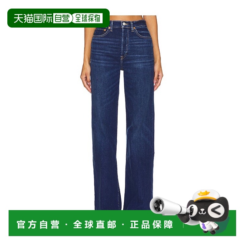 1h可退 潮奢 RE DONE 女士 70s 高腰阔腿牛仔裤 15003W7UHRWL