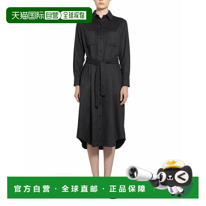 Thom Browne 汤姆 布朗 女士 衬衫式连衣裙 FDSE87AF0648羊绒