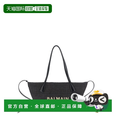 BALMAIN 女士手提包 GN1FD039TRAA0PA SS2026 黑色 Shooping 'Tra
