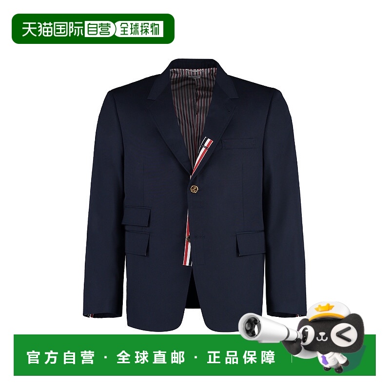 1h可退 THOM BROWNE 男士西服 MJC328E04502415 SS2025 蓝色